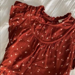 Flutter Sleeve Universal Thread Dress - Size XS